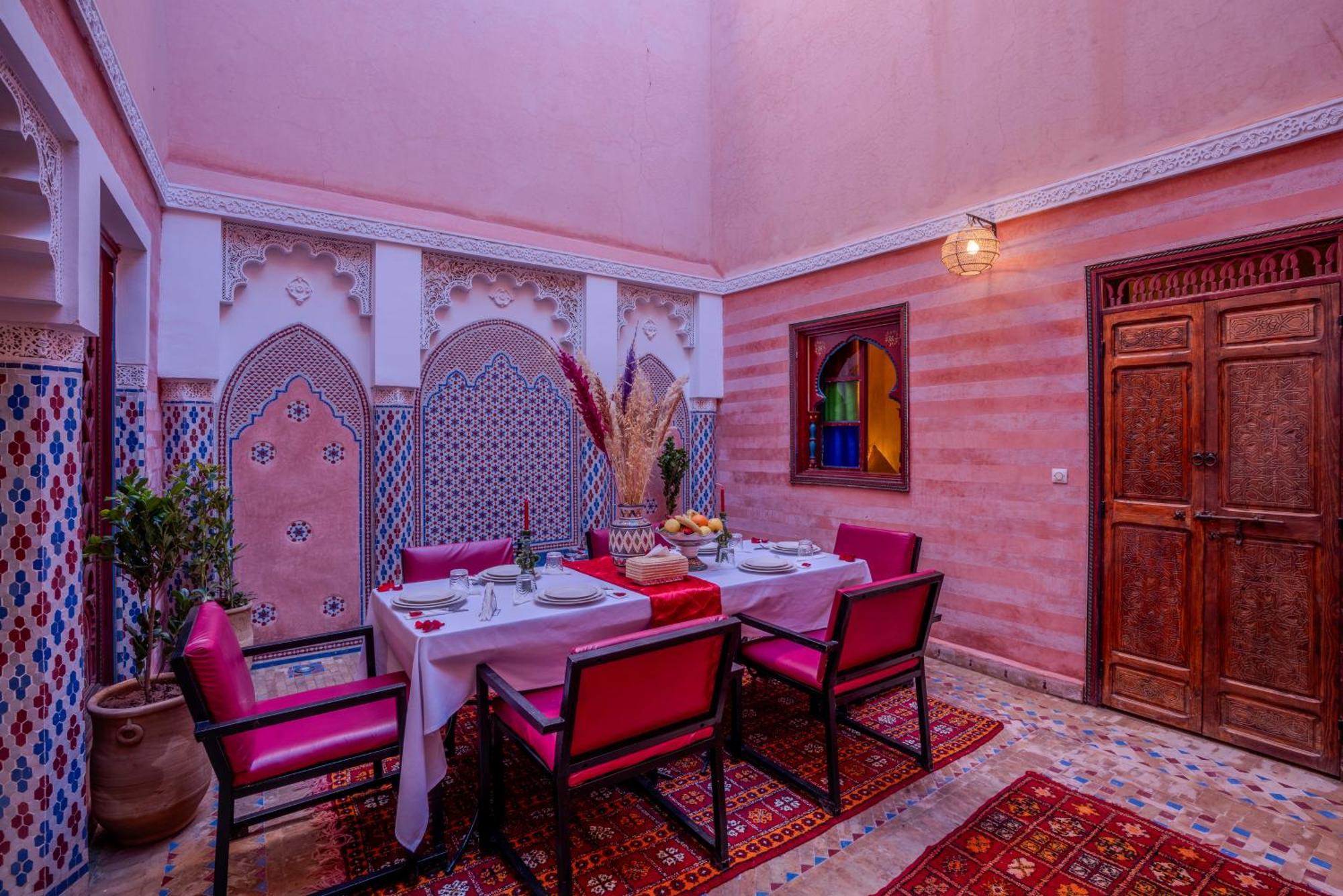 Riad Le Graff Pink Marraquexe Exterior foto