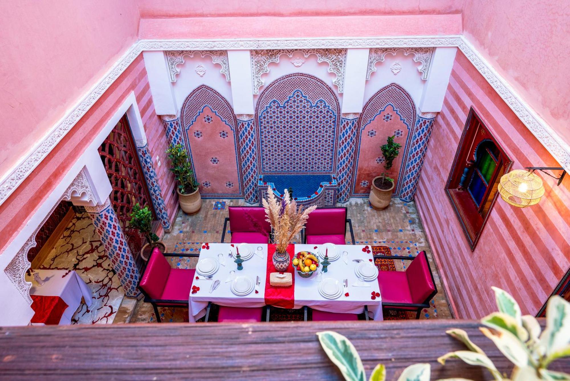 Riad Le Graff Pink Marraquexe Exterior foto