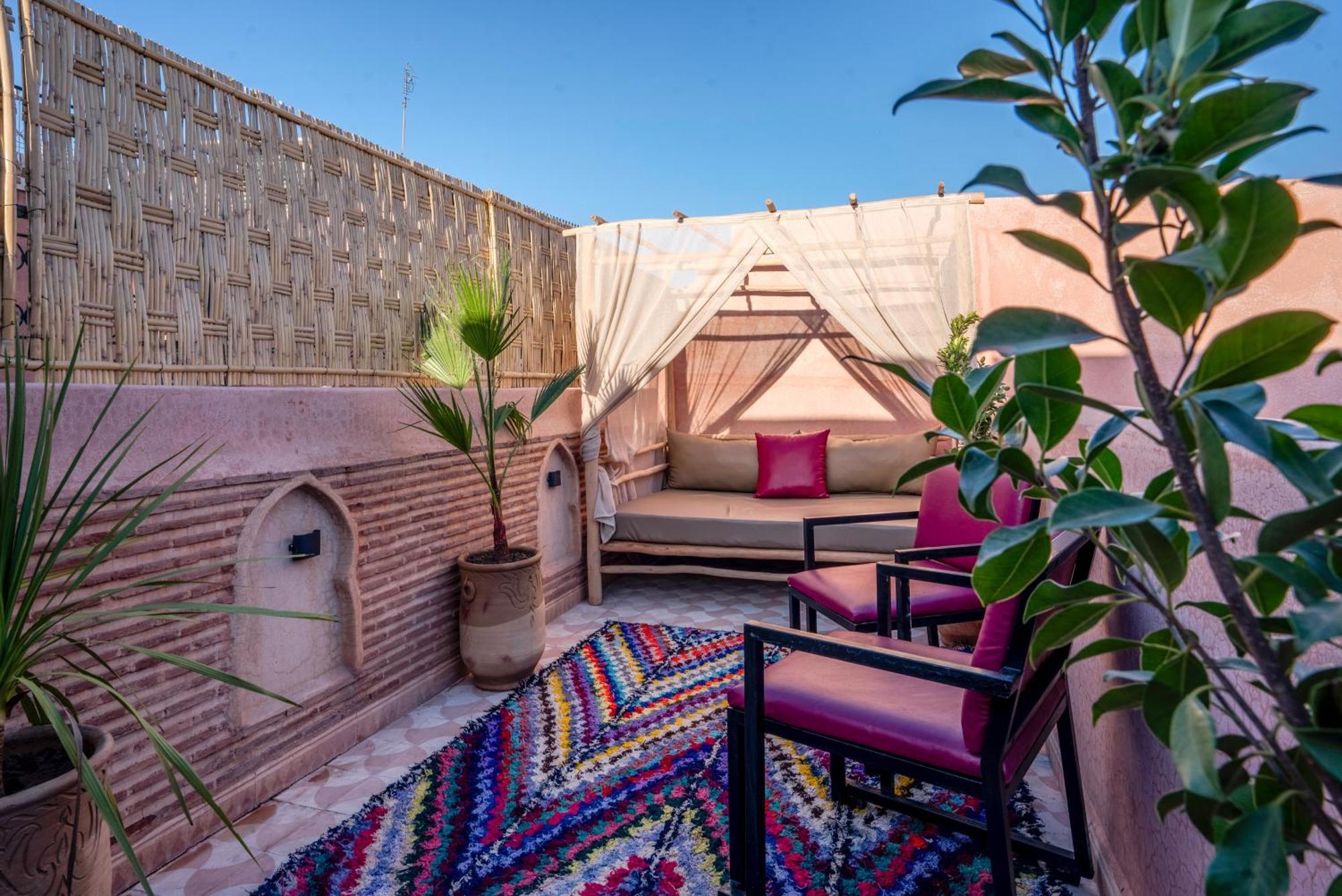 Riad Le Graff Pink Marraquexe Exterior foto