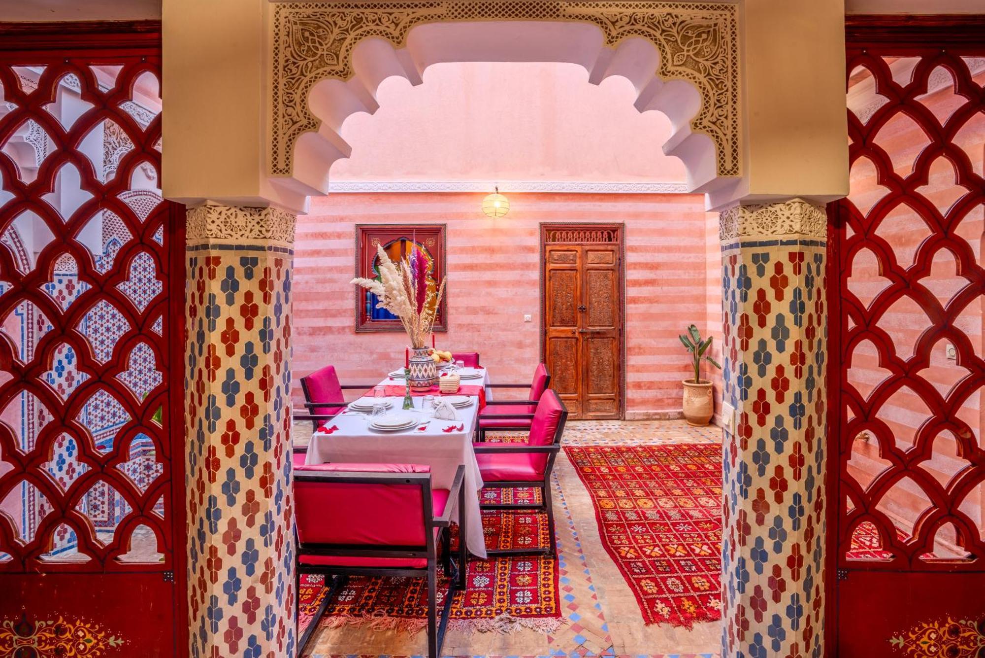 Riad Le Graff Pink Marraquexe Exterior foto