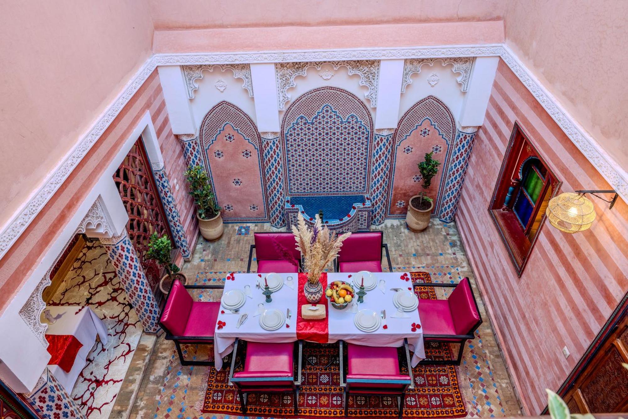 Riad Le Graff Pink Marraquexe Exterior foto