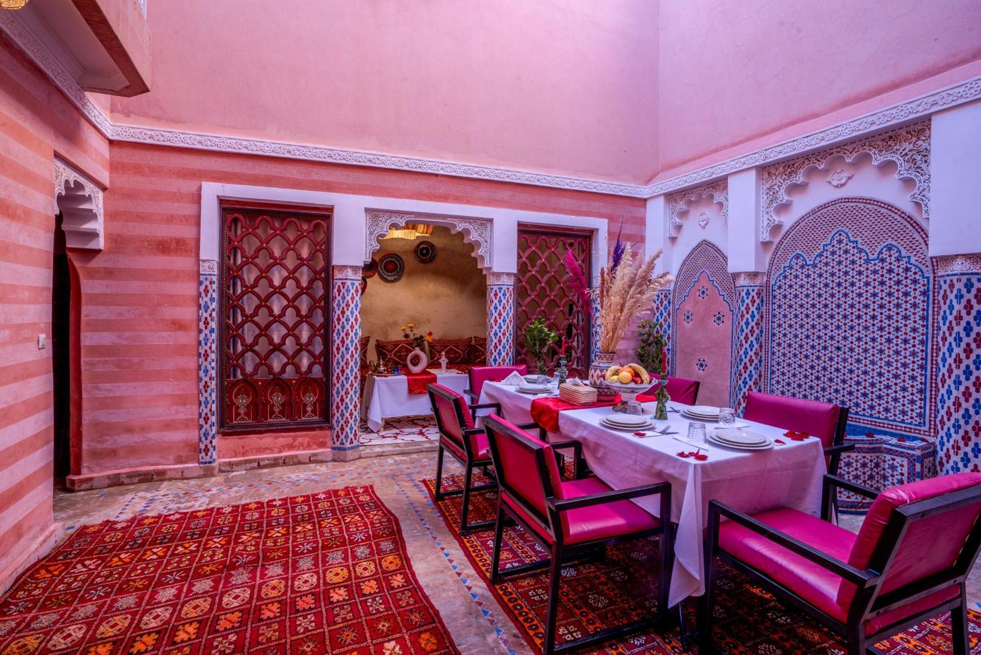 Riad Le Graff Pink Marraquexe Exterior foto