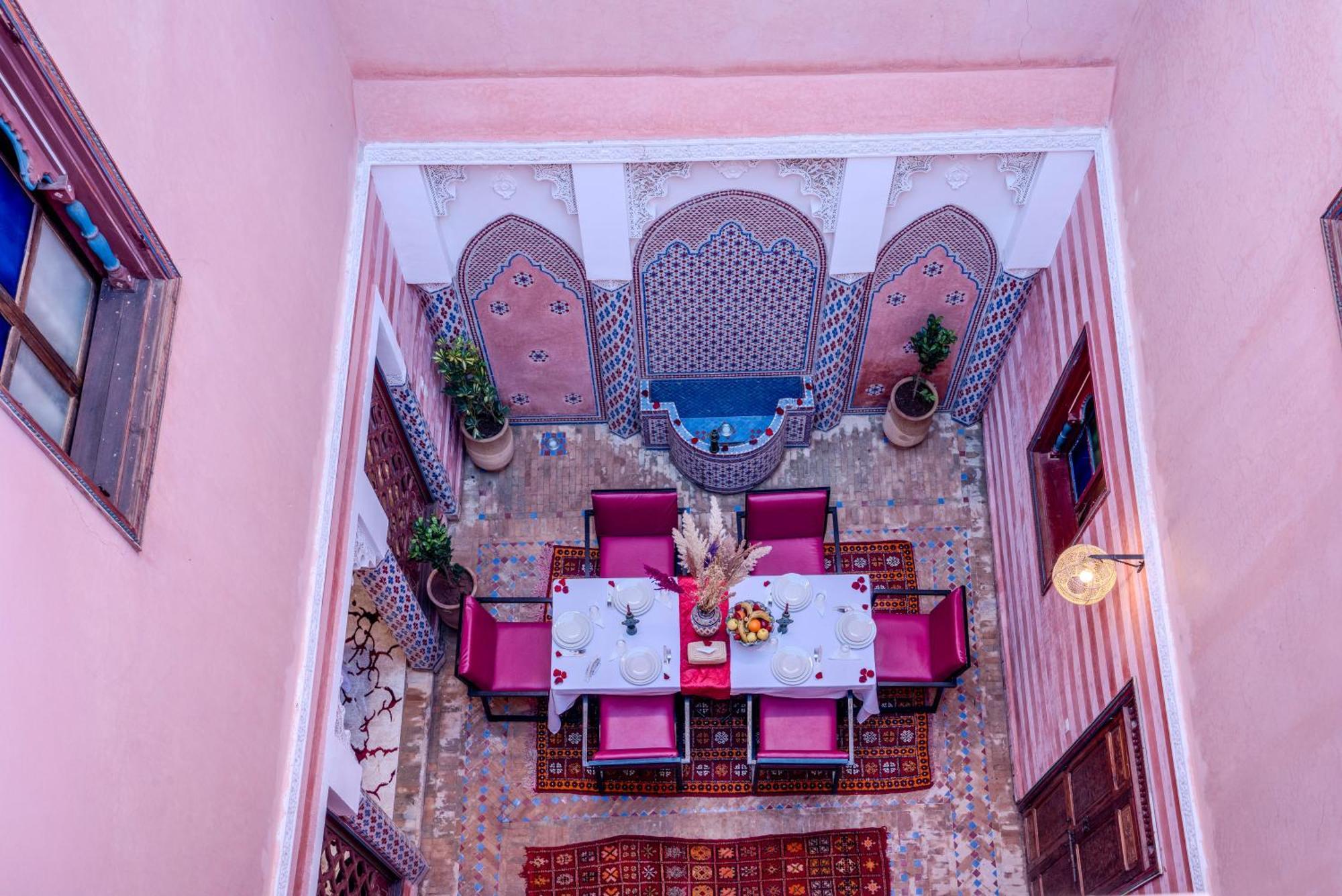 Riad Le Graff Pink Marraquexe Exterior foto