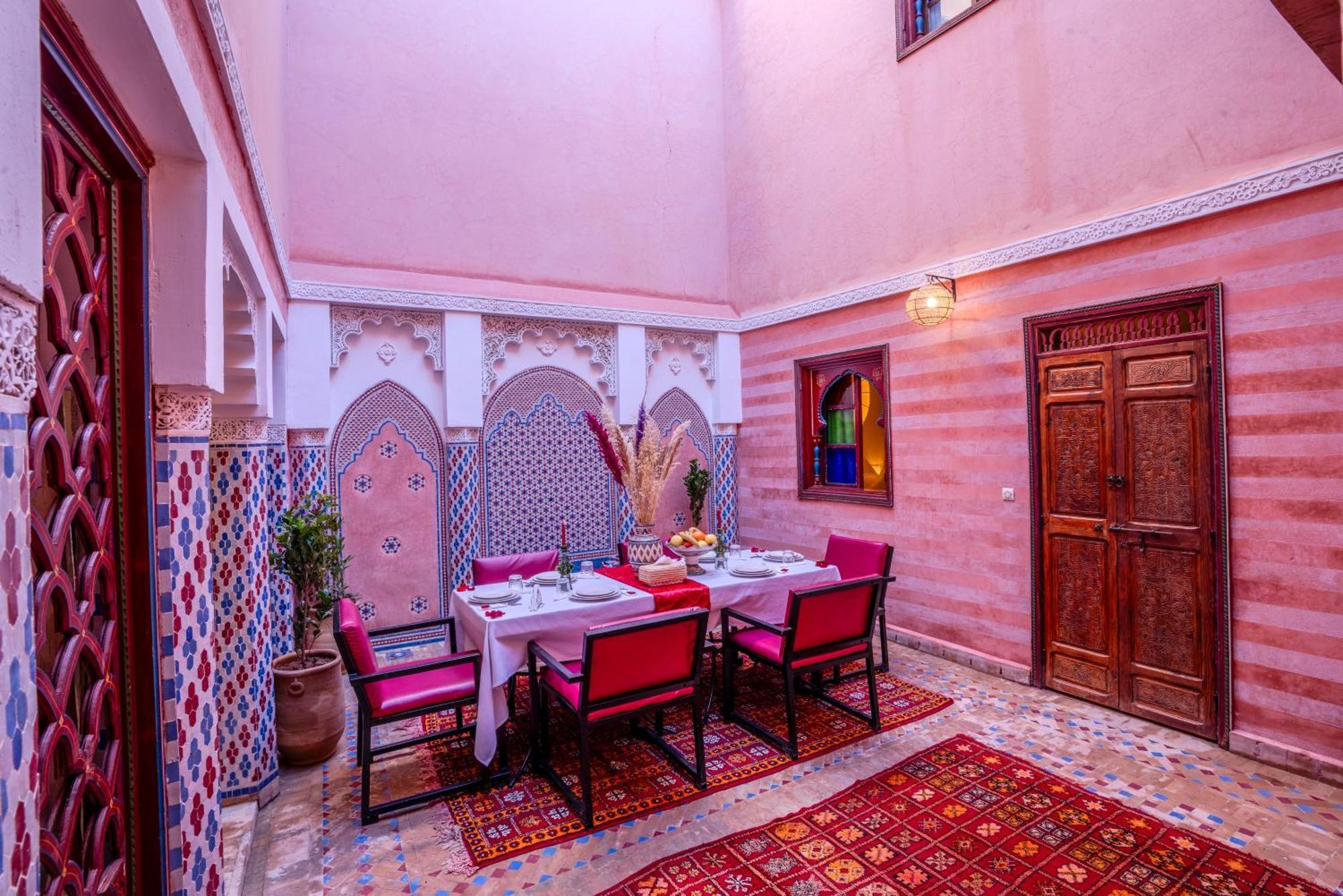 Riad Le Graff Pink Marraquexe Exterior foto