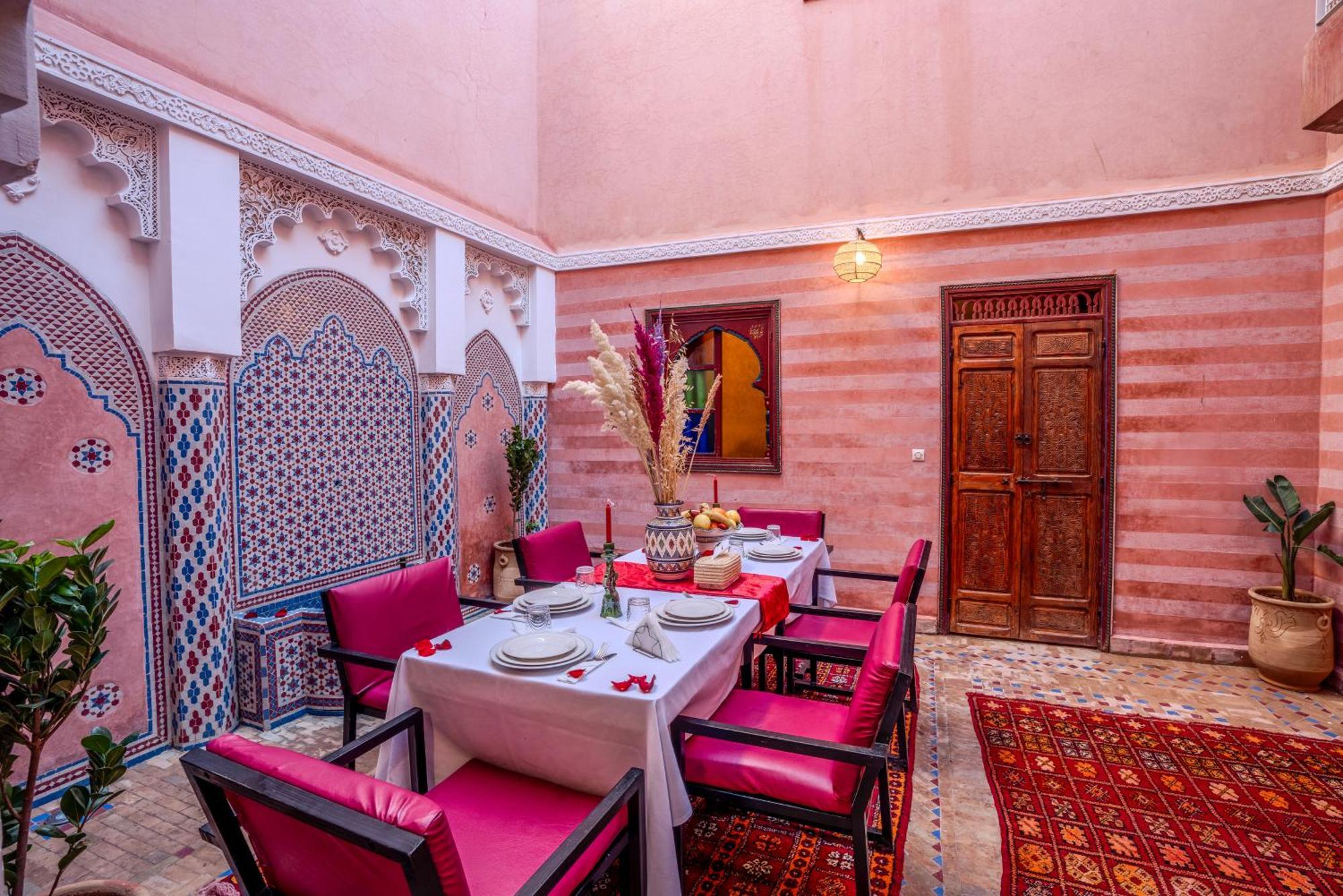 Riad Le Graff Pink Marraquexe Exterior foto