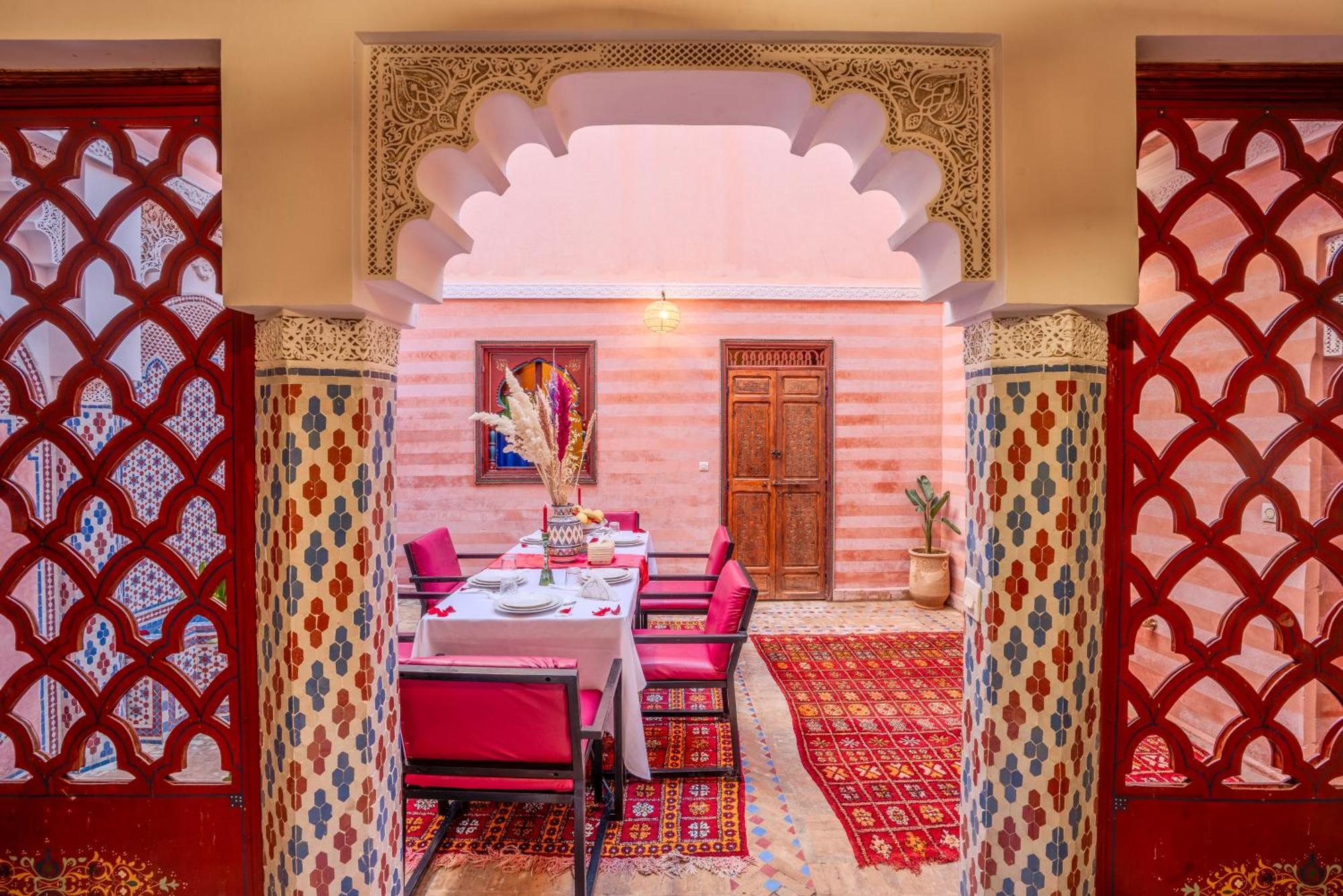 Riad Le Graff Pink Marraquexe Exterior foto