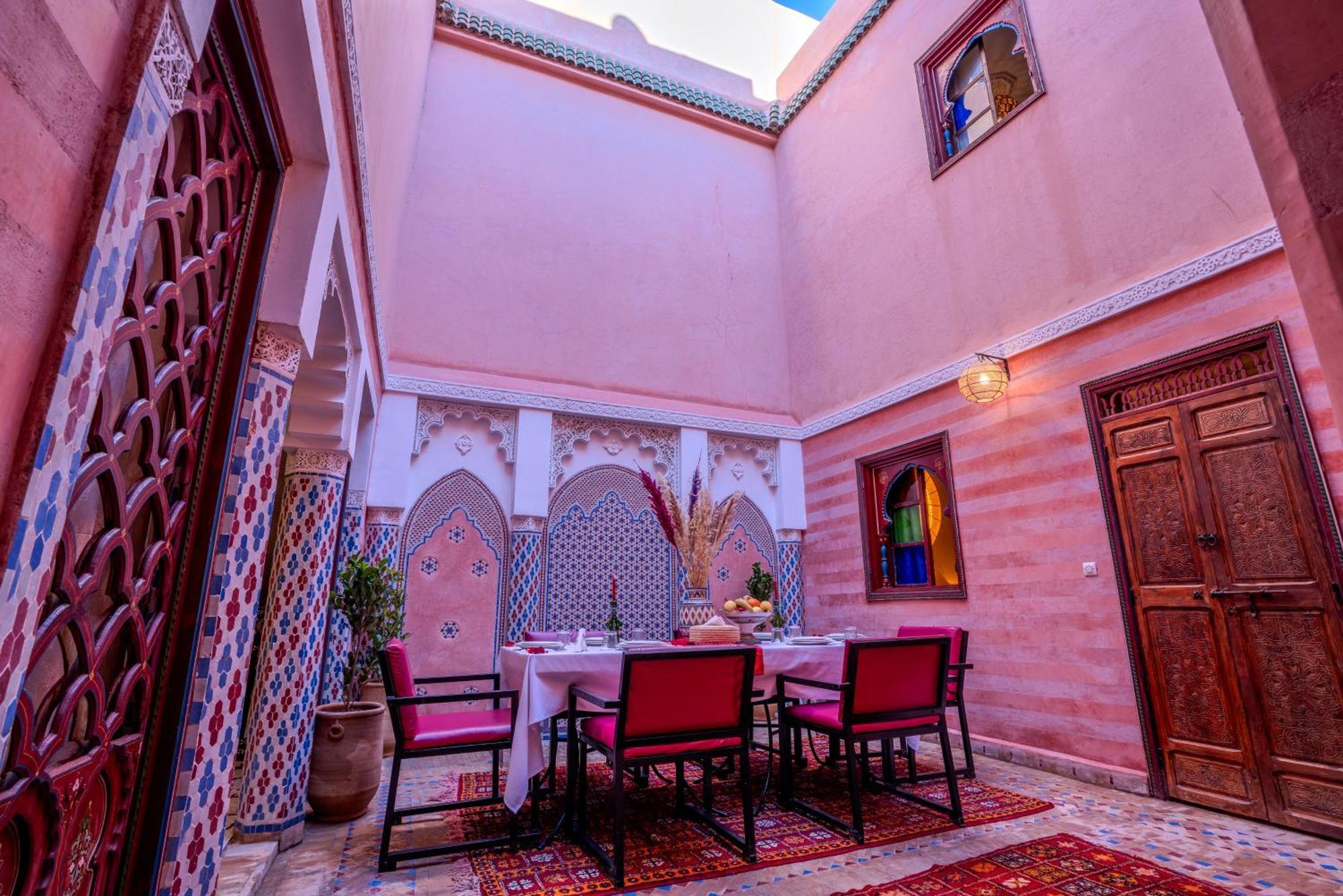 Riad Le Graff Pink Marraquexe Exterior foto