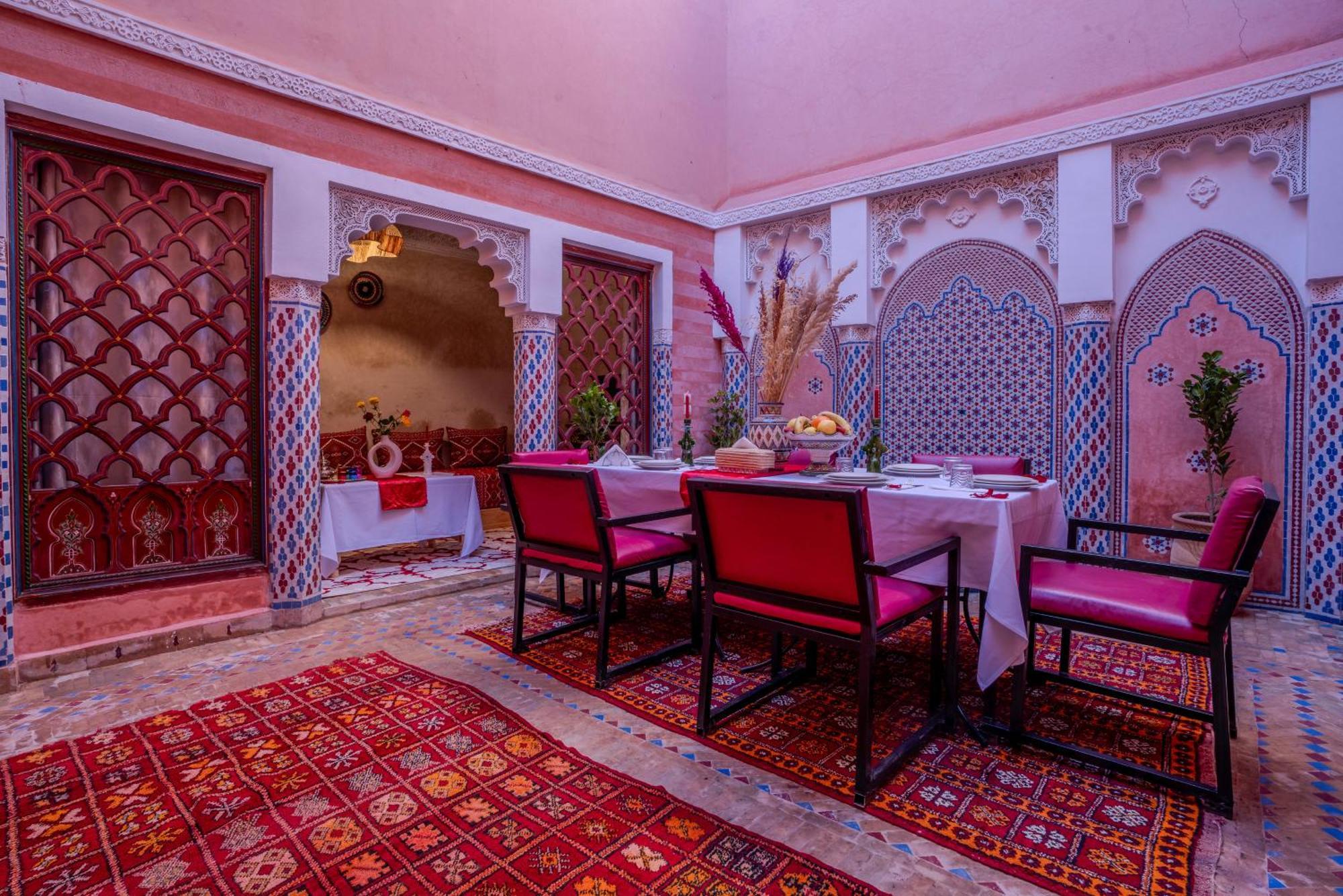 Riad Le Graff Pink Marraquexe Exterior foto